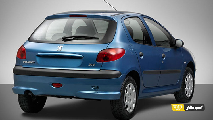 لنت عقب پژو 206 تیپ 5